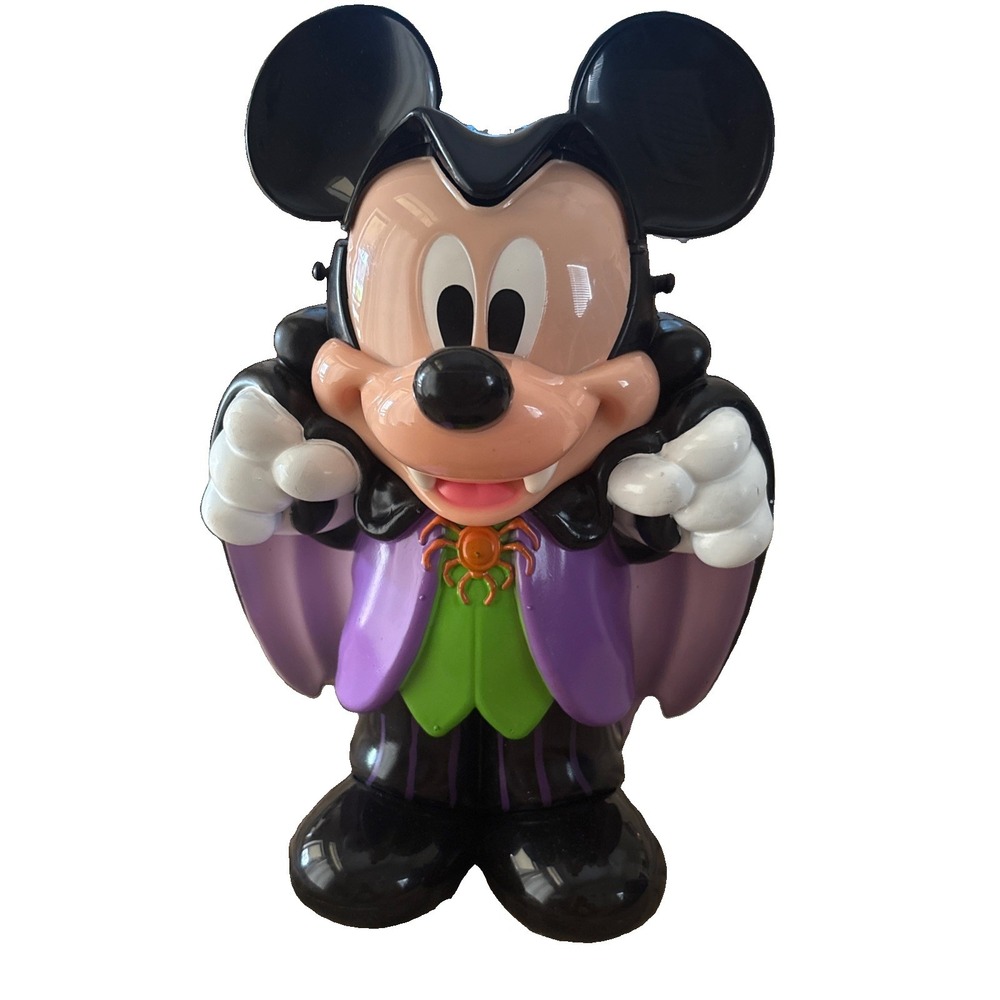 Disney Parks Halloween Mickey Mouse Dracula Vampire Popcorn Bucket No Handle